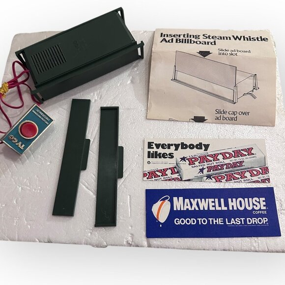 Tyco Prestomatic Steam Whistle Billboard Ad Insert Mechanism Vintage Collectible - Picture 7 of 13